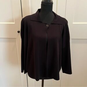 Halogen Classic Black Lightweight Cardigan